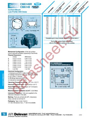 CM6149R-334 datasheet  